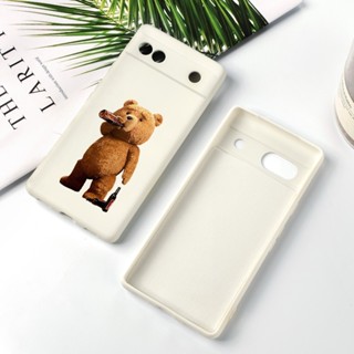 เคสซิลิโคนนิ่ม ลายการ์ตูนหมี สําหรับ Google Pixel 7 Pro 7A 7 6Pro 6A 6