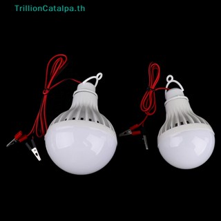 Trillioncatalpa หลอดไฟ Led 12V 9W 12W ขนาดพกพา สําหรับตั้งแคมป์ เต็นท์ กลางแจ้ง