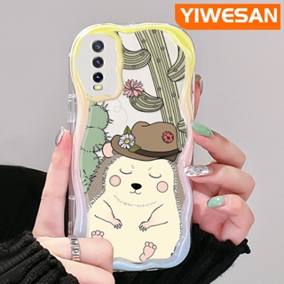 เคสโทรศัพท์มือถือแบบใส ลายการ์ตูนกระรอกน้อยน่ารัก สีน้ํามัน สําหรับ VIVO Y20 Y20i Y20S Y12s Y20 2021 Y11s Y12A Y20T Y20S M Y20S D