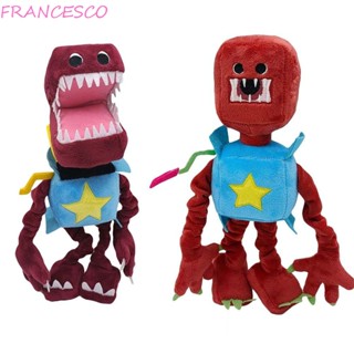 Francesco Boxy Boo หมอนตุ๊กตานุ่ม รูปการ์ตูนอนิเมะ Huggy Wuggy สีแดง ของเล่นสําหรับเด็ก