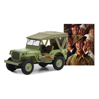 Greenlight 1/64 Norman Rockwell Series 5 - 1945 Willys MB Jeep 54080-B