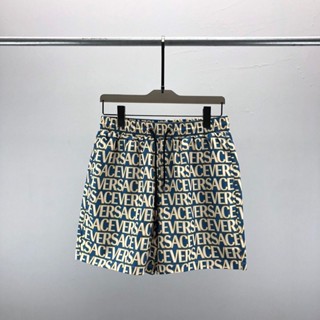 W6LD VER * E summer bullet screen letters quick-drying casual mens shorts