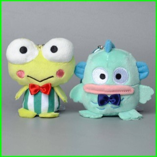 Sqt พวงกุญแจ จี้ตุ๊กตากบ Sanrio Hangyodon Keroppi น่ารัก สําหรับห้อยกระเป๋า