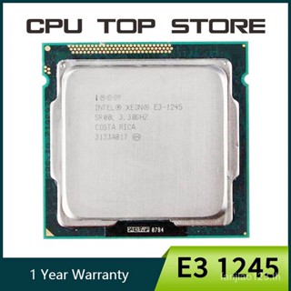 โปรเซสเซอร์ CPU Intel Xeon E3-1245 3.3GHz SR00L Quad-Core 8M Cache LGA 1155 E3 1245