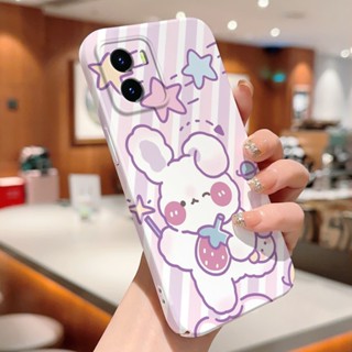 เคสโทรศัพท์มือถือแบบแข็ง กันรอยกล้อง ลายกระต่ายน่ารัก สําหรับ Vivo S1 V20 Pro Y11s Y12 Y17 Y12s Y12a Y19 Y20 Y20i Y20g Y20a