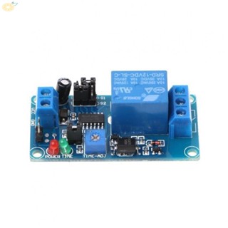 【VARSTR】DC 12V Normally Open Time Delay Relay 250V AC-Turn On/Turn Off Switch Module