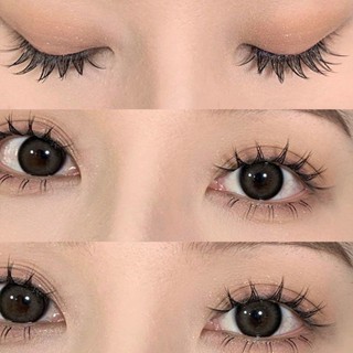 Comic Eye Little Devil ~ Iris transparent pedicel supernatural novice mixed cat ear Barbie eyelash false eyelash