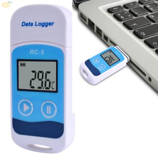 【VARSTR】Reliable USB Datalogger Thermometer Long Battery Life and Extensive Data Storage