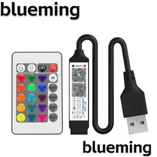 Blueming2 ตัวควบคุมบลูทูธ RF ควบคุมผ่านแอพ ควบคุมเพลง แถบไฟ LED ปรับความสว่างได้ Mini USB 5V