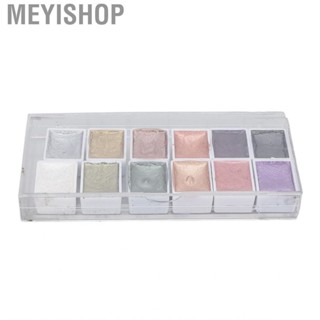 Meyishop Nail Watercolor Paint Pearl Glitter Art Painting Pigment Supply New