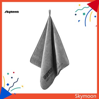 Skym* ผ้าไมโครไฟเบอร์ แบบนิ่ม สองด้าน ทนต่อการเสียดสี อุปกรณ์เสริม สําหรับดูแลรถยนต์