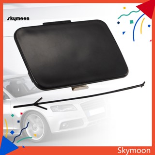 Skym* ฝาครอบตะขอพ่วง กันชนหน้า กันกัดกร่อน สีดํา 8E0 807 241 สําหรับ Audi A4 B6 2001-2005