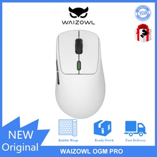 Waizowl OGM PRO เมาส์เล่นเกม สามโหมด น้ําหนักเบา