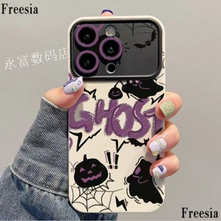 7pmax เคสโทรศัพท์มือถือนิ่ม ลายผีน้อย สไตล์ใหม่ สําหรับ Iphone 14pro 13pro12 11 G8EW