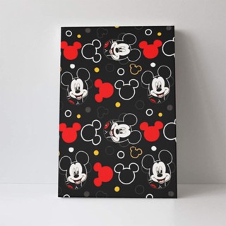 ภาพจิตรกรรมบนผ้าใบ ลาย Mickey HD ขนาด 40x60 ซม. สําหรับตกแต่งผนังบ้าน