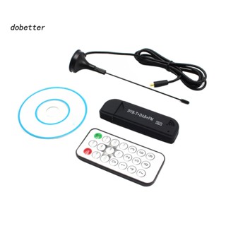 &lt;Dobetter&gt; จูนเนอร์ทีวีดิจิทัล USB20 DVB-T DAB FM RTL2832 R820T2 SDR RTL-SDR