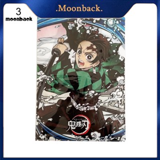 &lt;moonback&gt; ถุงกระดาษใส่เอกสาร ขนาด A4 ลายการ์ตูนอนิเมะ Demon Slayer