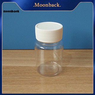 &lt;moonback&gt; ขวดพลาสติกเก็บยา แบบพกพา 10 ชิ้น