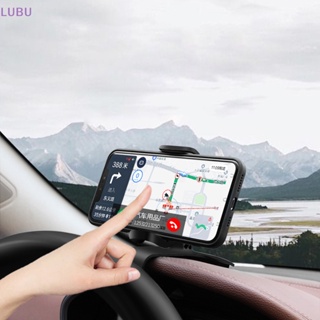 Lubu ใหม่ เมาท์ขาตั้งโทรศัพท์มือถือ GPS นําทาง อเนกประสงค์ ติดแดชบอร์ดรถยนต์