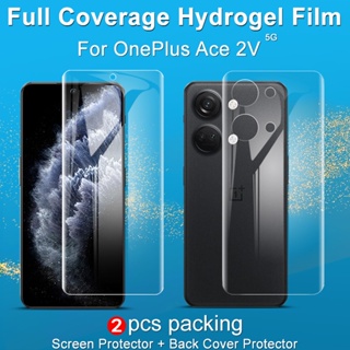 ของแท้ ฟิล์มไฮโดรเจลนิ่ม แบบใส บางพิเศษ ป้องกันหน้าจอ ด้านหลัง สําหรับ Imak OnePlus Nord 3 5G 1+Nord3