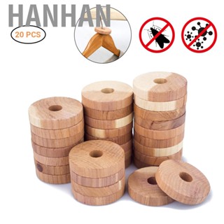 Hanhan 20X Natural Cedar Wood Moth Repellent Blocks Clothes Protection