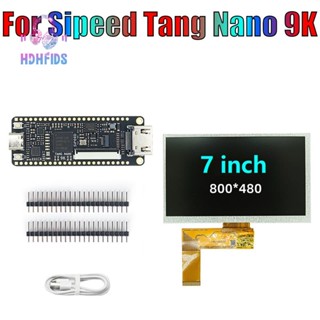 บอร์ดทดลอง Sipeed Tang Nano 9K FPGA หน้าจอ LCD 7 นิ้ว GOWIN GW1NR-9 พร้อมสายเคเบิล Type C