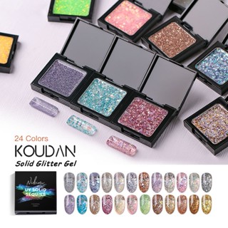 Koudan น้ํายาทาเล็บเจล ยูวีเจล กึ่งถาวร สีพื้น สําหรับตกแต่งเล็บ