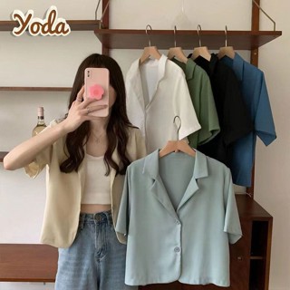 พร้อมส่ง ผ้าดี เสื้อเบลเซอร์ Blazer ตัวสั้นแนว casual เสื้อคลุม เสื้อสูทแจ็คเก็ตแนวพาสเทลเก๋ๆ [151]