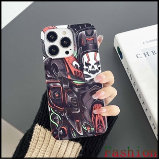 {Hard case ultrathin} เคสแข็ง GundamG skull เคส compatible for iPhone11 14 14PRO 14promax 14พลัส 11 12 13 Pro max case