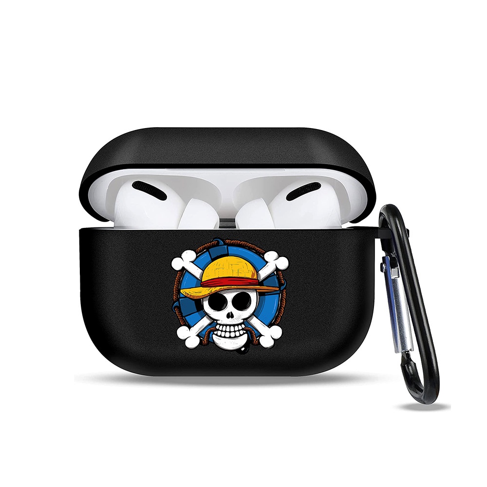เคสหูฟังบลูทูธ TPU ลายการ์ตูนวันพีช สําหรับ Apple AirPods Pro AirPods 3 2 1