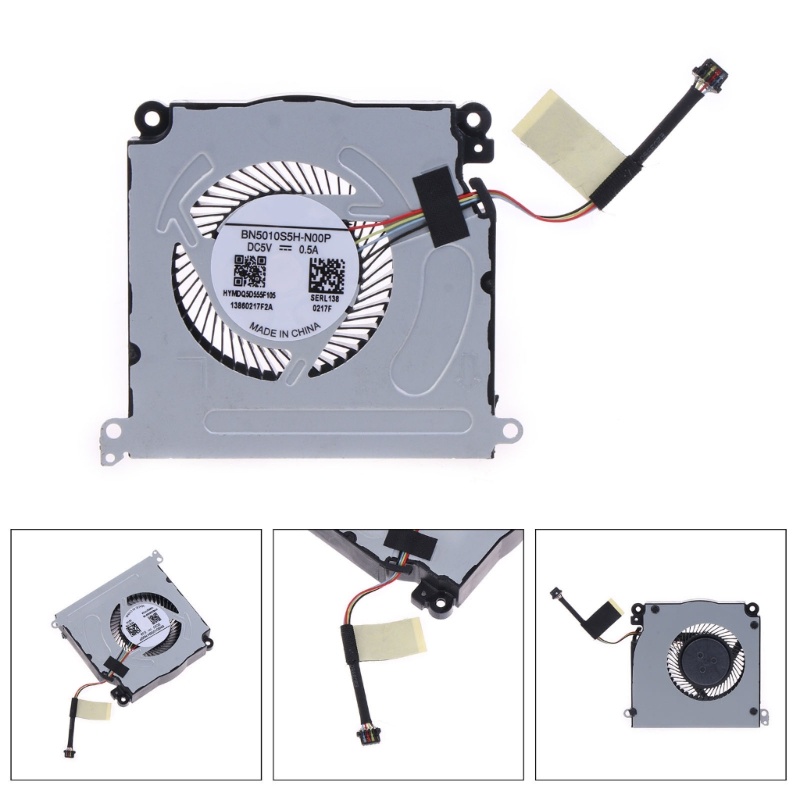 BTM พัดลมระบายความร้อน BSB0505LA-00 BN5010S5H-N00P ระบบทําความเย็นในตัว Mute-ฮีทซิงค์สําหรับคอนโซล S