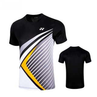 Yonex ใหม่ เสื้อยืดกีฬา แบดมินตัน เทนนิส สําหรับผู้ชาย (เฉพาะเสื้อยืด)