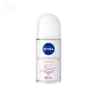 Nivea นีเวีย โรลออน ไบรท์เทนนิ่ง พาวเดอร์ 8 ซูเปอร์ ฟู้ด 50 มล.