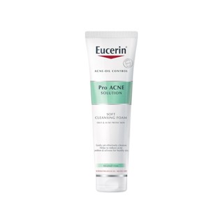 Eucerin ยูเซอริน โปร แอคเน่ โซลูชั่น เจนเทิล คลีนซิ่ง โฟม 150กรัม