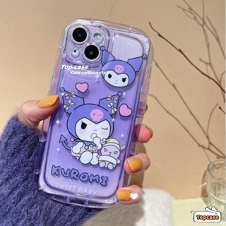 เคสโทรศัพท์มือถือแบบนิ่ม TPU ลายการ์ตูนคุโรมิ สําหรับ Samsung A23 A04 A03 A14 A13 A12 A22 A50 A50s A30s A32 A11 A54 A51 A52 A52s A72 M11 M22 M32