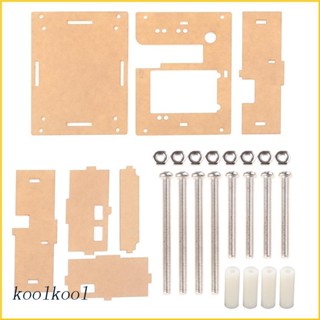 Kool เคสอะคริลิค fr GM328 เครื่องทดสอบทรานซิสเตอร์ ไดโอด TFT LCR ESR Meter PWM Square