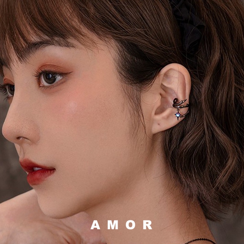 คลิปกระดูกหูหนาม ไม่มีรูหูหญิง ราคา ถูกที่สุด ดีลบีเคเค แกลเลอรีภาพที่ 5