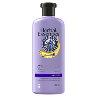 Herbal Essence เฮอบัล เอสเซนส์ คอนดิชั่นเนอร์ ลาเวนเดอร์ แอนตี้ ฟริซ 400 มล. ครีมนวดผมแห้งเสีย ชี้ฟู