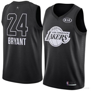 Jay 2018 เสื้อกีฬาบาสเก็ตบอล NBA All Star Lakers Bryant Jersey พลัสไซซ์ สําหรับผู้ชาย และผู้หญิง