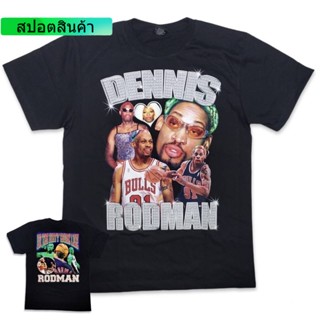 TOP CT□☑เสื้อยืด rodman dennis rodman basketball