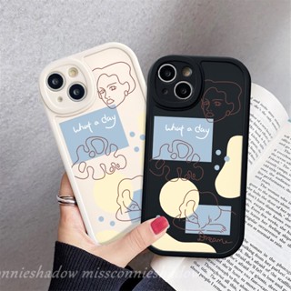 เคสโทรศัพท์มือถือแบบนิ่ม ลายเส้นเรขาคณิต เรียบง่าย สําหรับ Redmi 9A 12C 9 10 A1 10A 10C 9T K40s Note 9 10s 9s 11 11s 9Pro 10 8 8Pro 10Pro 11Pro+ Poco X3 NFC Pro M3 F4 Mi 12 Lite 11T เคส