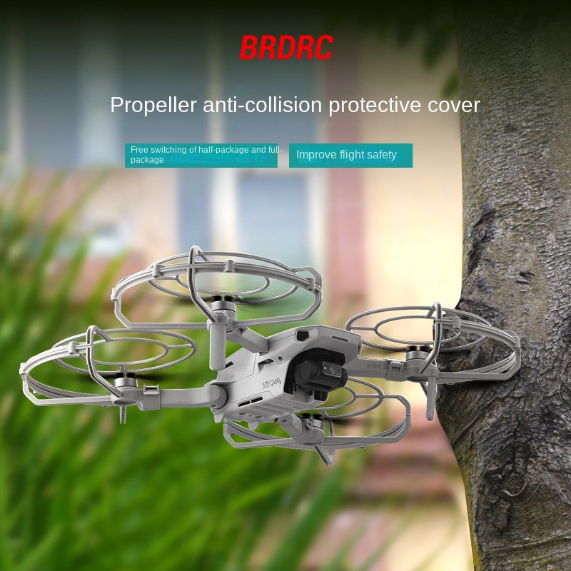 Brdrc เหมาะสําหรับ DJI MINI 2 ใบมีดฝาครอบป ้ องกัน MINI SE ใบพัดแหวนป ้ องกันการชนกันแหวน