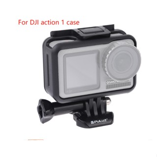 Dji OSMO ACTION 1 เคสป้องกันกรง สําหรับ DJI Sport Camera Frame Housing ABS + PC Heat Dissipation Frame Cover อุปกรณ์เสริม