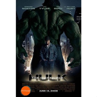 หนังแผ่น DVD The Incredible Hulk 2 (2008) มนุษย์ตัวเขียวจอมพลัง ภาค 2 (เสียง ไทย/อังกฤษ | ซับ ไทย/อังกฤษ) หนังใหม่ ดีวีด