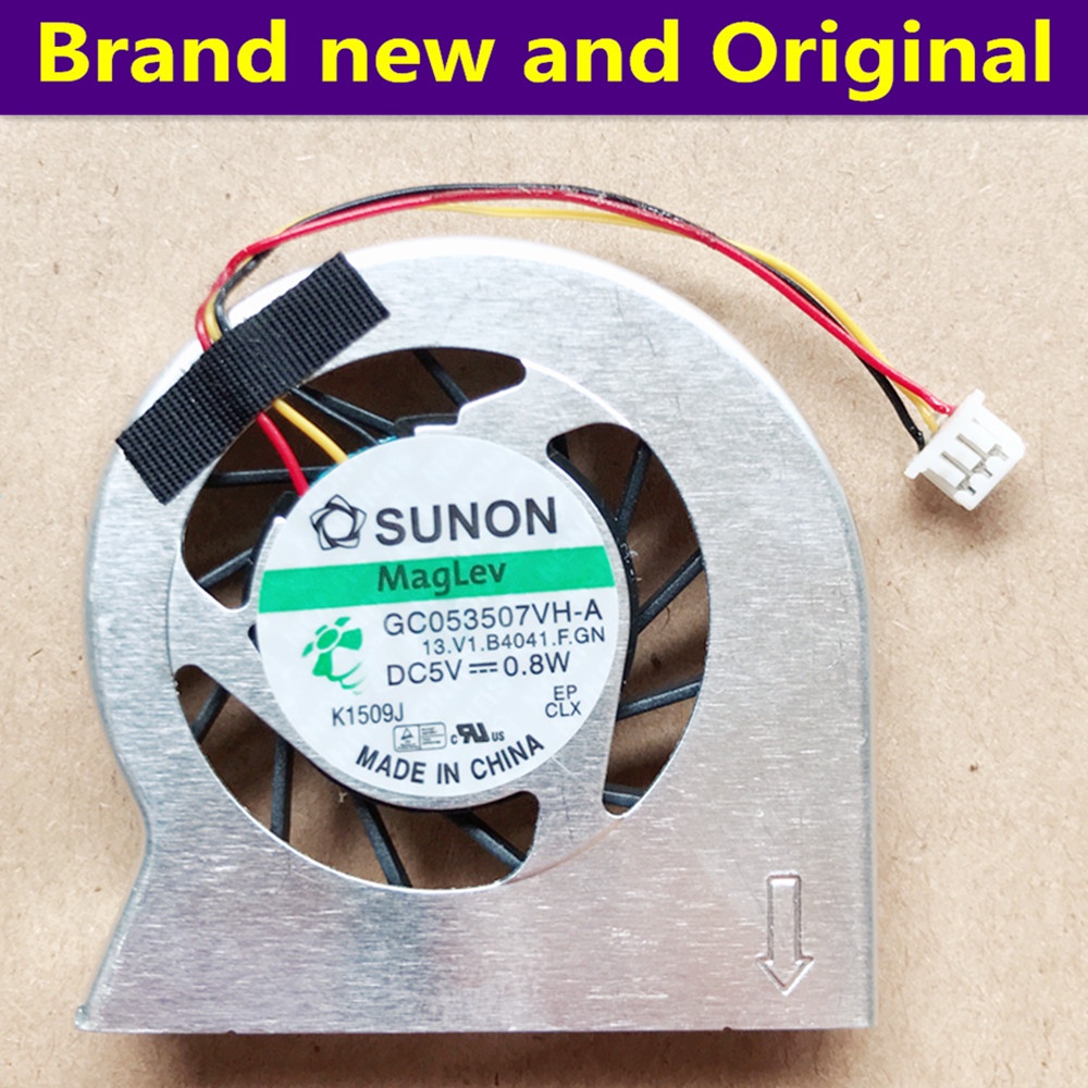 สําหรับ Acer Aspire ONE D250 D150 ZG5 P531H KAV60 KAVA0 พัดลมระบายความร้อน cooler GC053507VH-A 13.โว