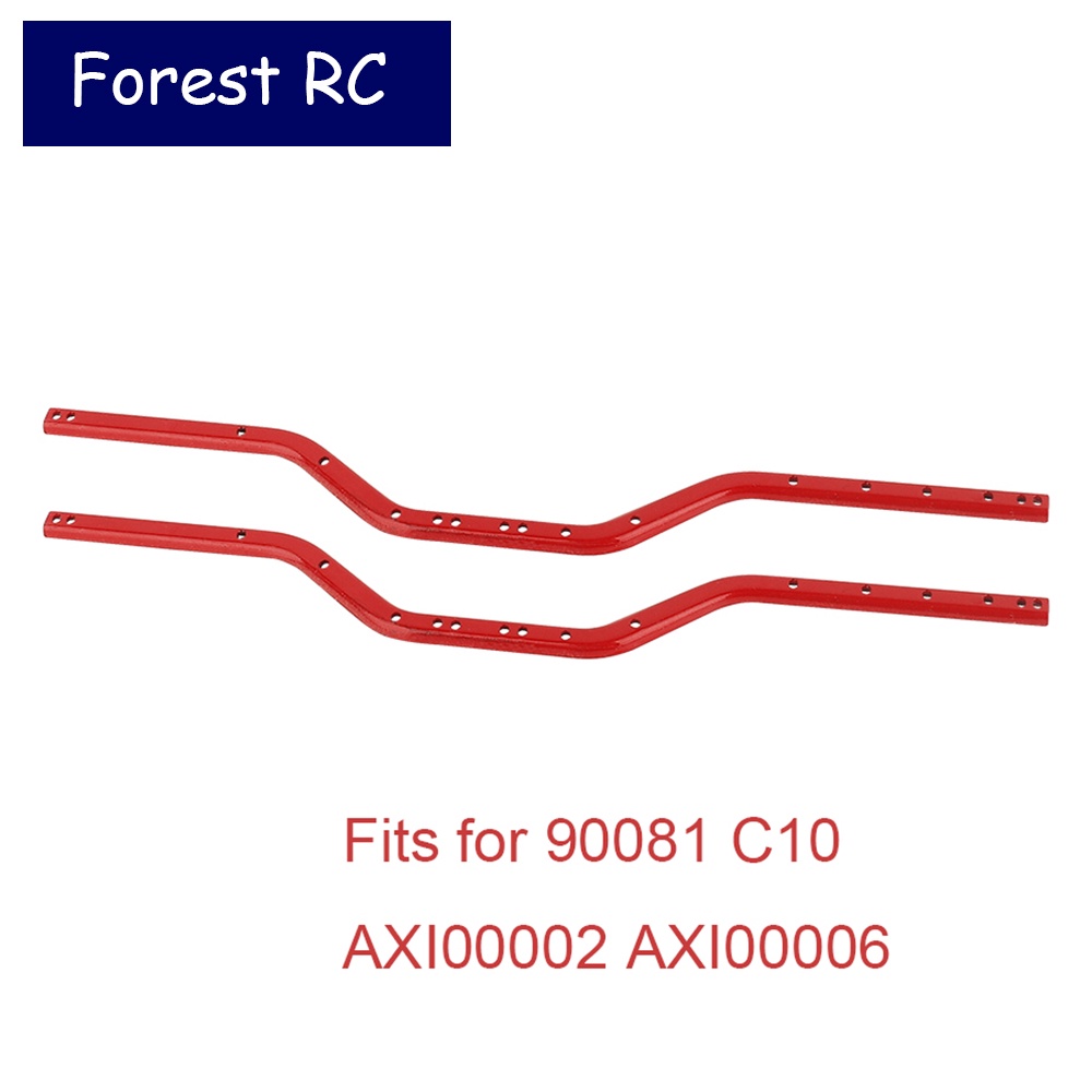 กรอบรางโลหะ สําหรับอัพเกรดรถไต่หินบังคับ 1/24 Axial SCX24 90081 C10 AXI00002 AXI00006 Ford Bronco