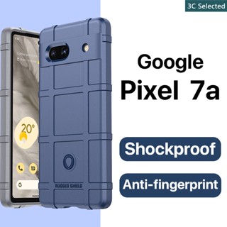 เคส Google Pixel 7a 6a 8 7 6 Pro Case ปกป้องหน้าจอ กันกระแทก ป้องกันลายนิ้วมือ ปกป้องกล้อง