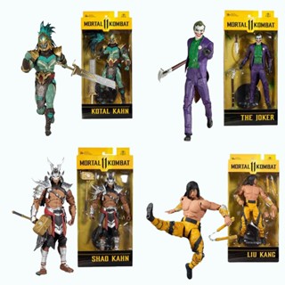 [เวอร์ชั่นของแท้] Mcfarlane Mortal Kombat 11 Shao Kang Liu Kang Joker Shawn 23 ซม. ทําได้