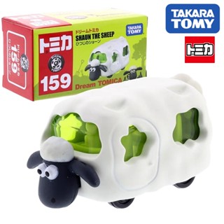 Takara Tomy Domeka Tomica โมเดลรถยนต์จําลอง หมายเลข . 159 Shaun The Sheep Shaun The Sheep เครื่องประดับรถยนต์ ของเล่นสําหรับเด็ก