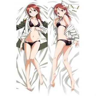 ปลอกหมอนอิง ลายอนิเมะ Minna Dietlinde Wilcke Strike Witches Dakimakura ขนาด 50x150 ซม. สําหรับกอดร่างกาย